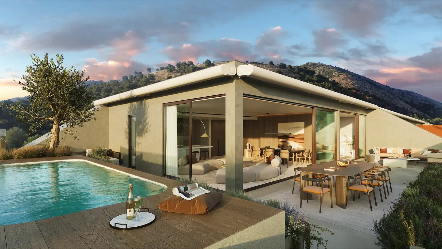 Sky Villa met een mediterrane ziel op de top van El Higuerón