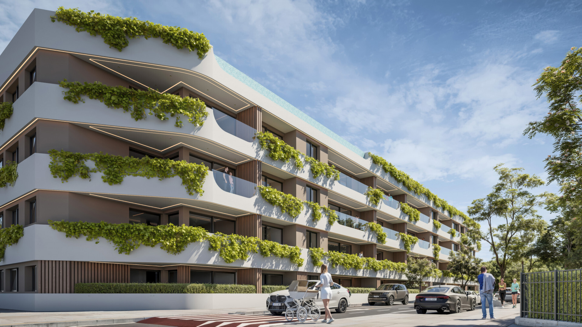 Penthouse in nieuwbouwwijk in San Pedro de Alcántara, met privé zwembad, Marbella