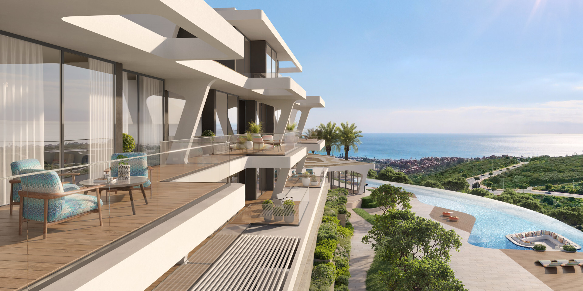 Uitzonderlijk off-plan penthouse in Finca Cortesín, Casares