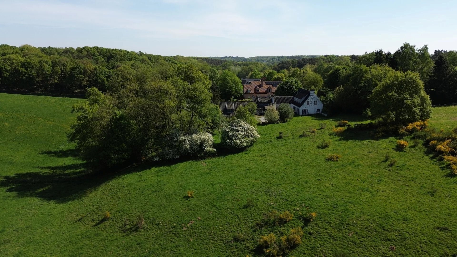 Lasne - Landelijk perceel met goedgekeurd project