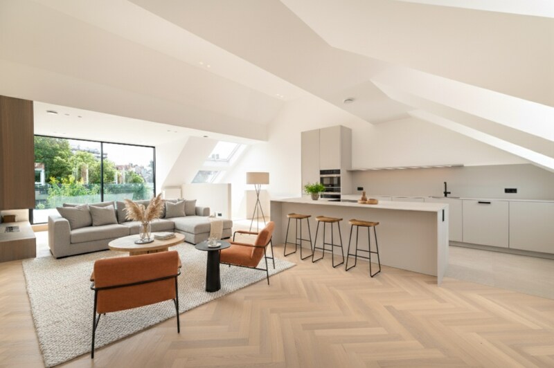 Penthouse te Ixelles