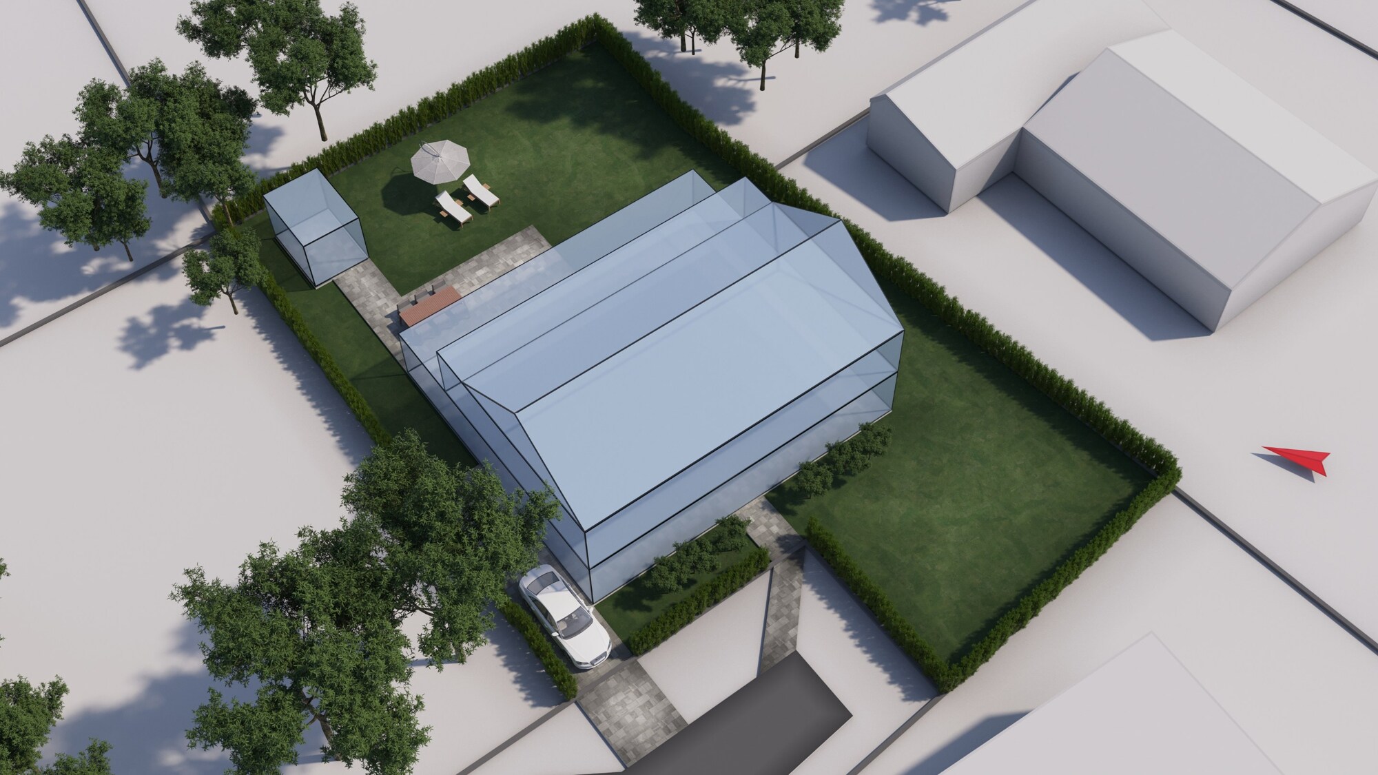 Bouwperceel voor open bebouwing van 852 m² te Mol