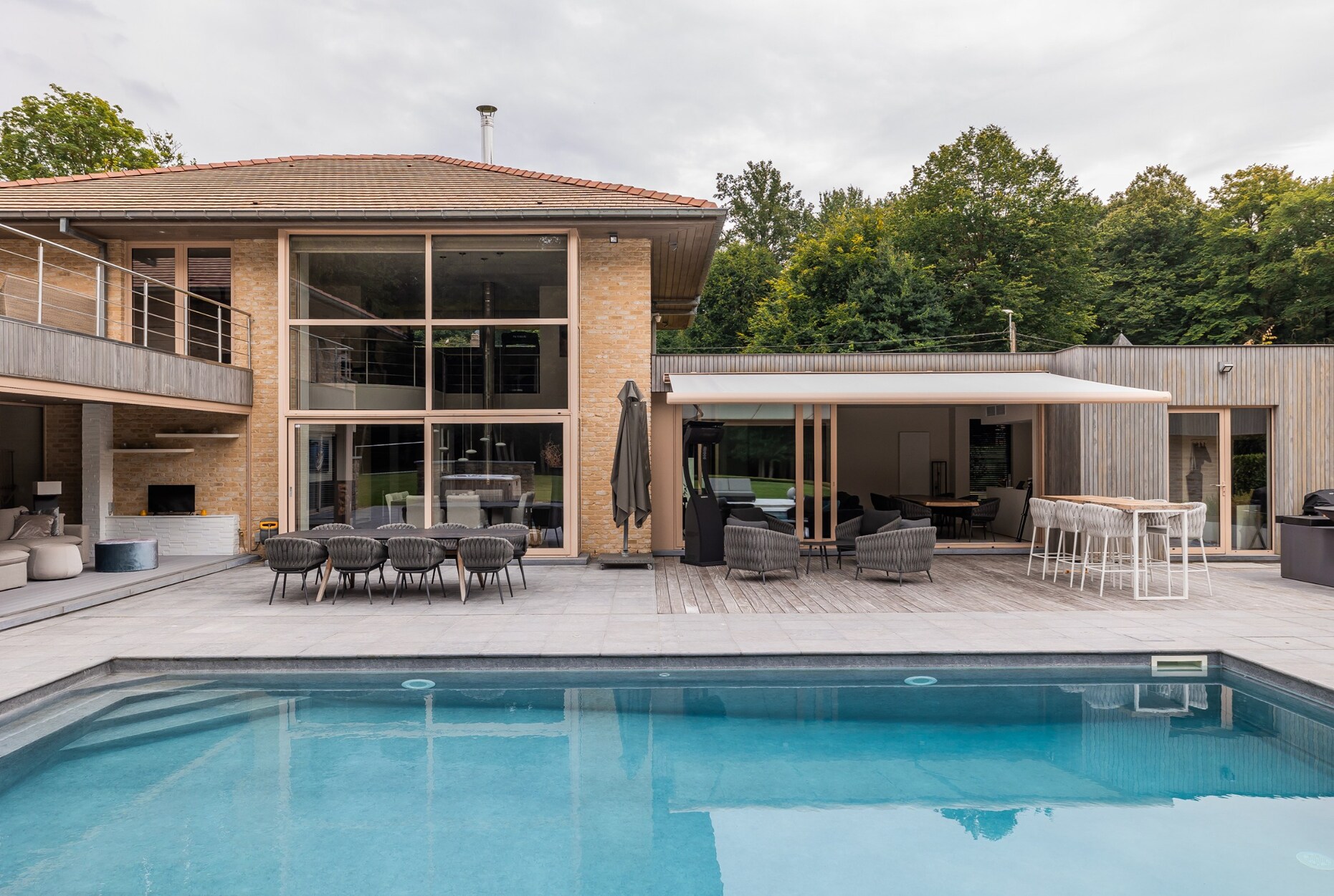 Bois du Strihoux – Architectenvilla met zwembad