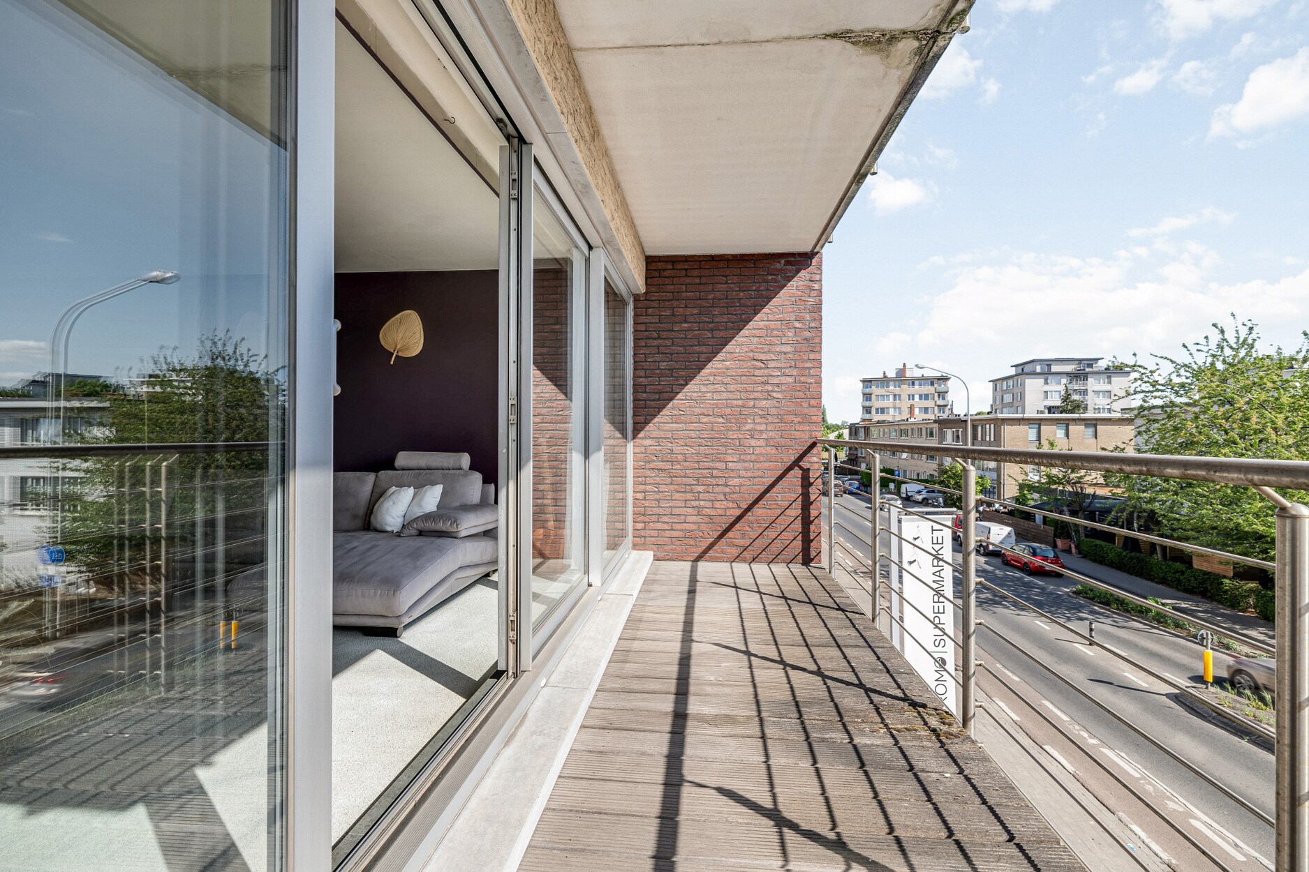 Riant appartement (119m²) met 2 slaapkamers te Deurne