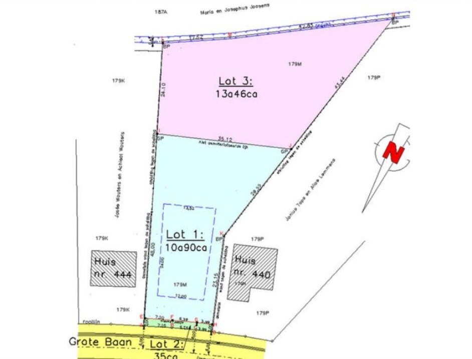 Gunstig gelegen bouwgrond, voor vrijstaande woning, van 2436m² 