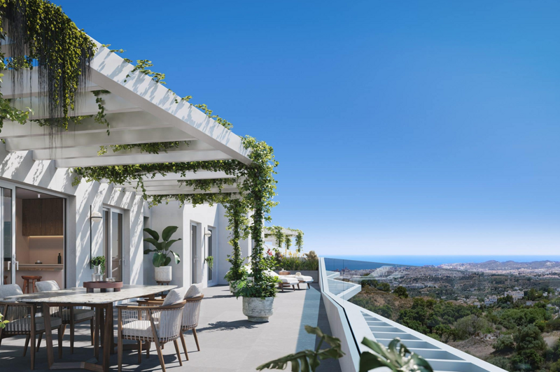 Penthouse te Mijas