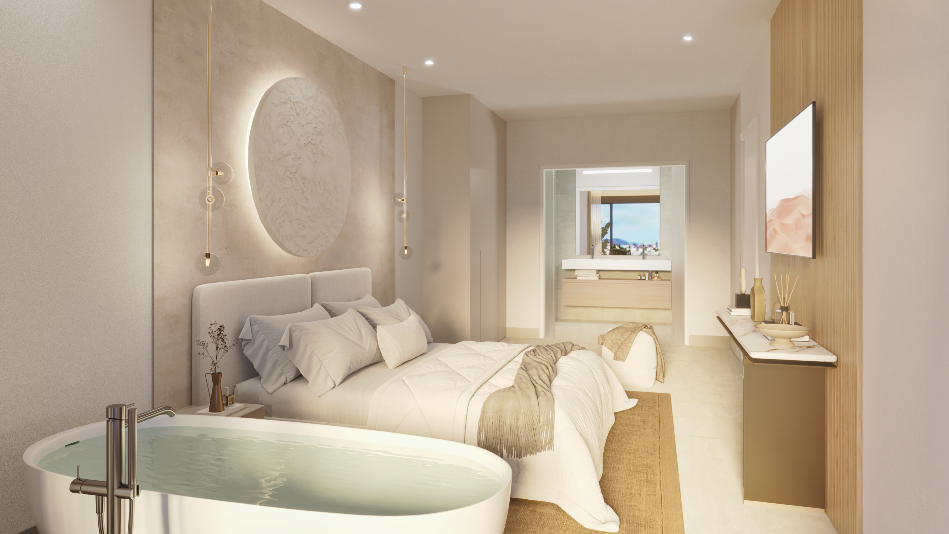 Smaakvol herenhuis met spectaculaire uitzichten in een prestigieus complex in El Higuerón