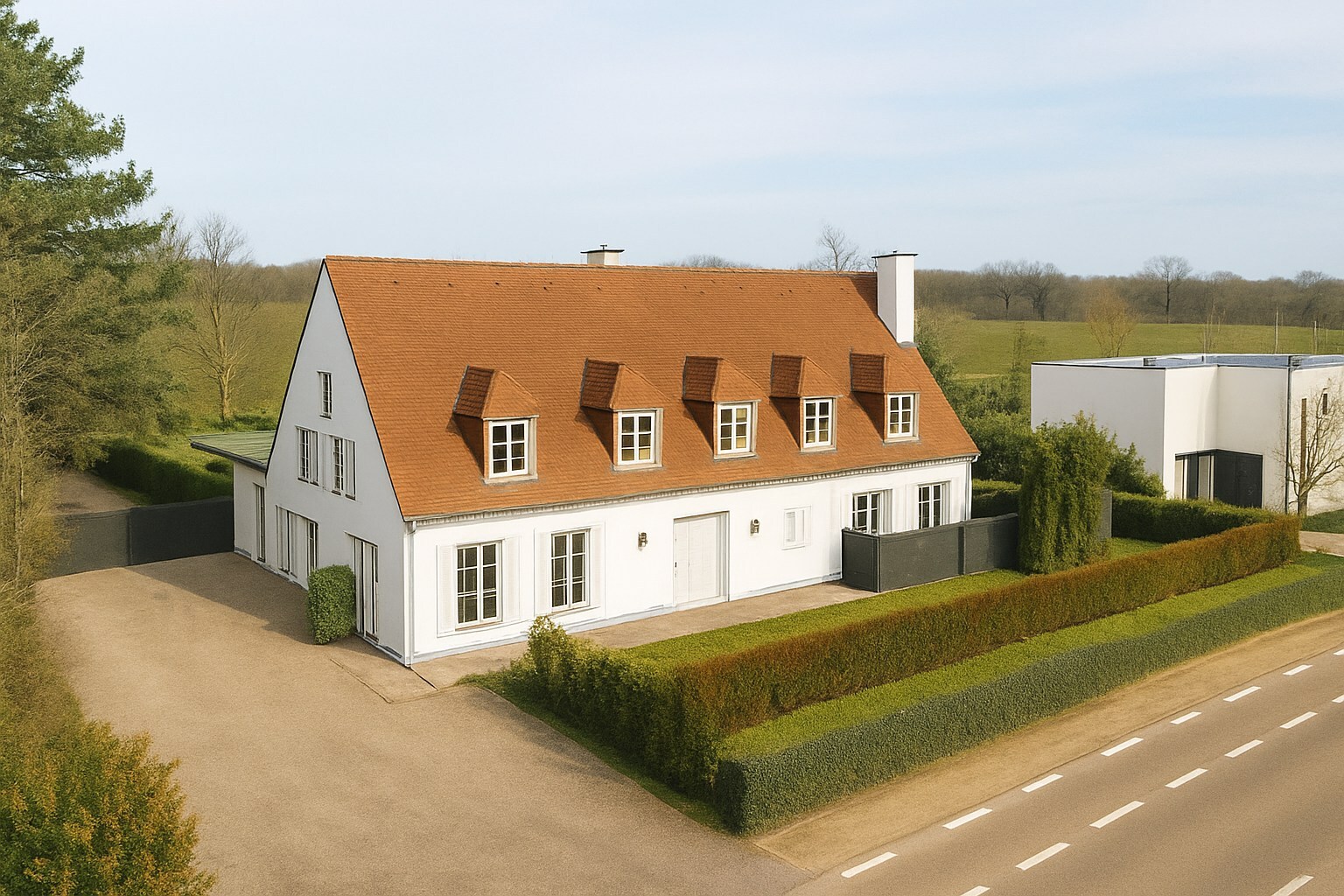 Stijlvol gerenoveerde villa met 5 slaapkamers op 3299m2