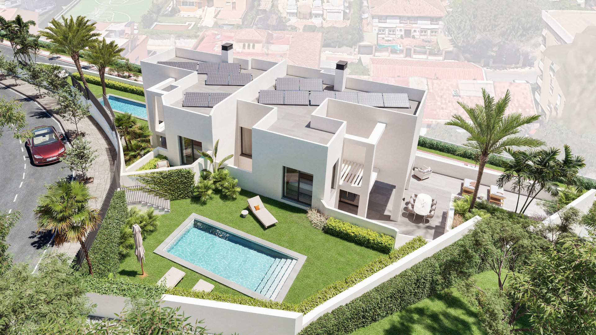 Charmant halfvrijstaand huis in de meest exclusieve wijk van Málaga