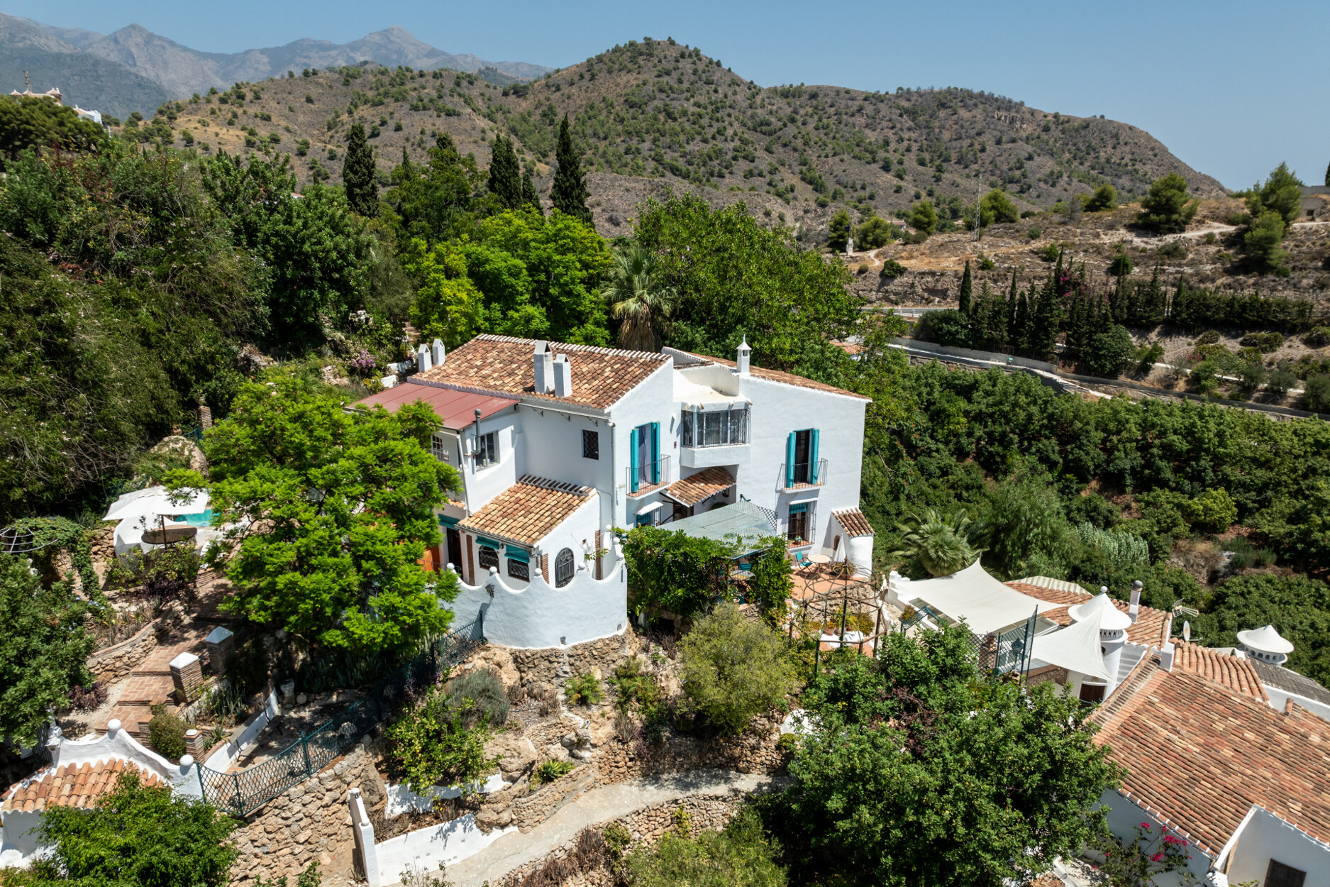 Andalusische Cortijo, een charmant toevluchtsoord in de bergen