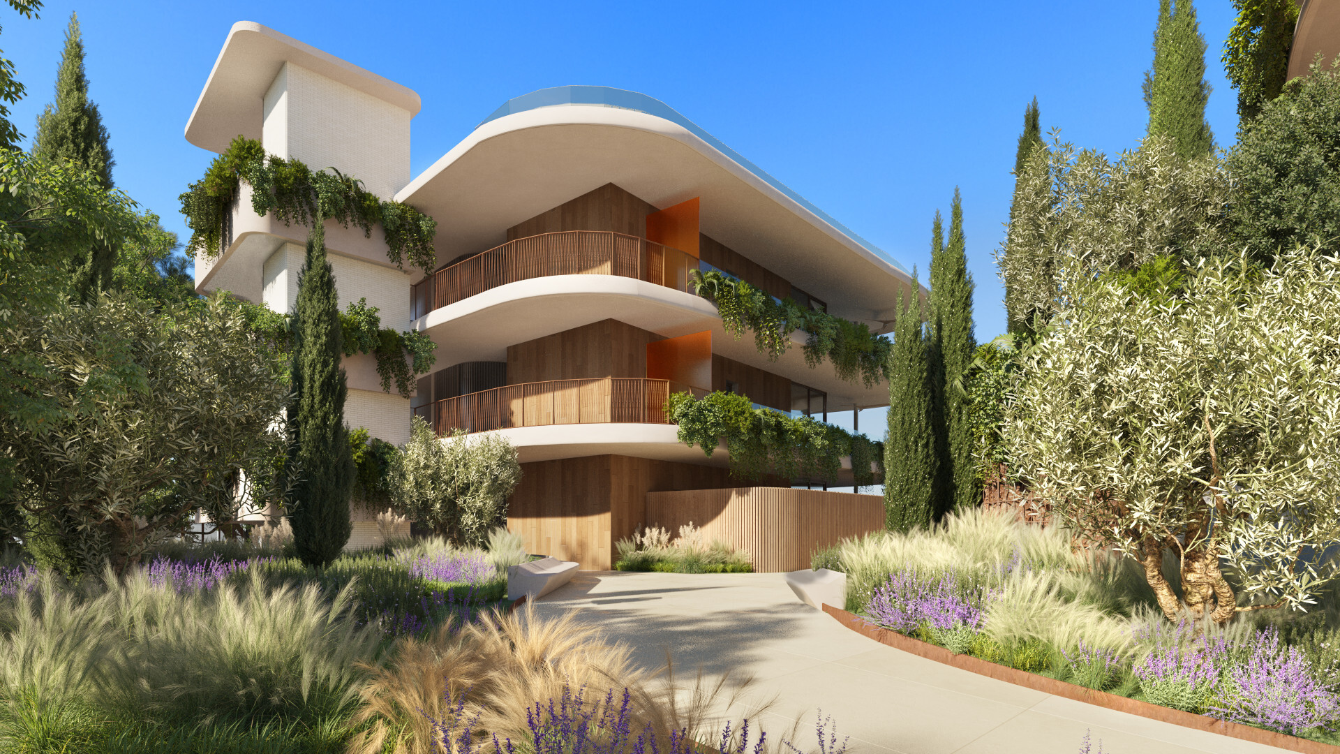 Schitterend penthouse in een prestigieuze beveiligde residentie in El Higuerón