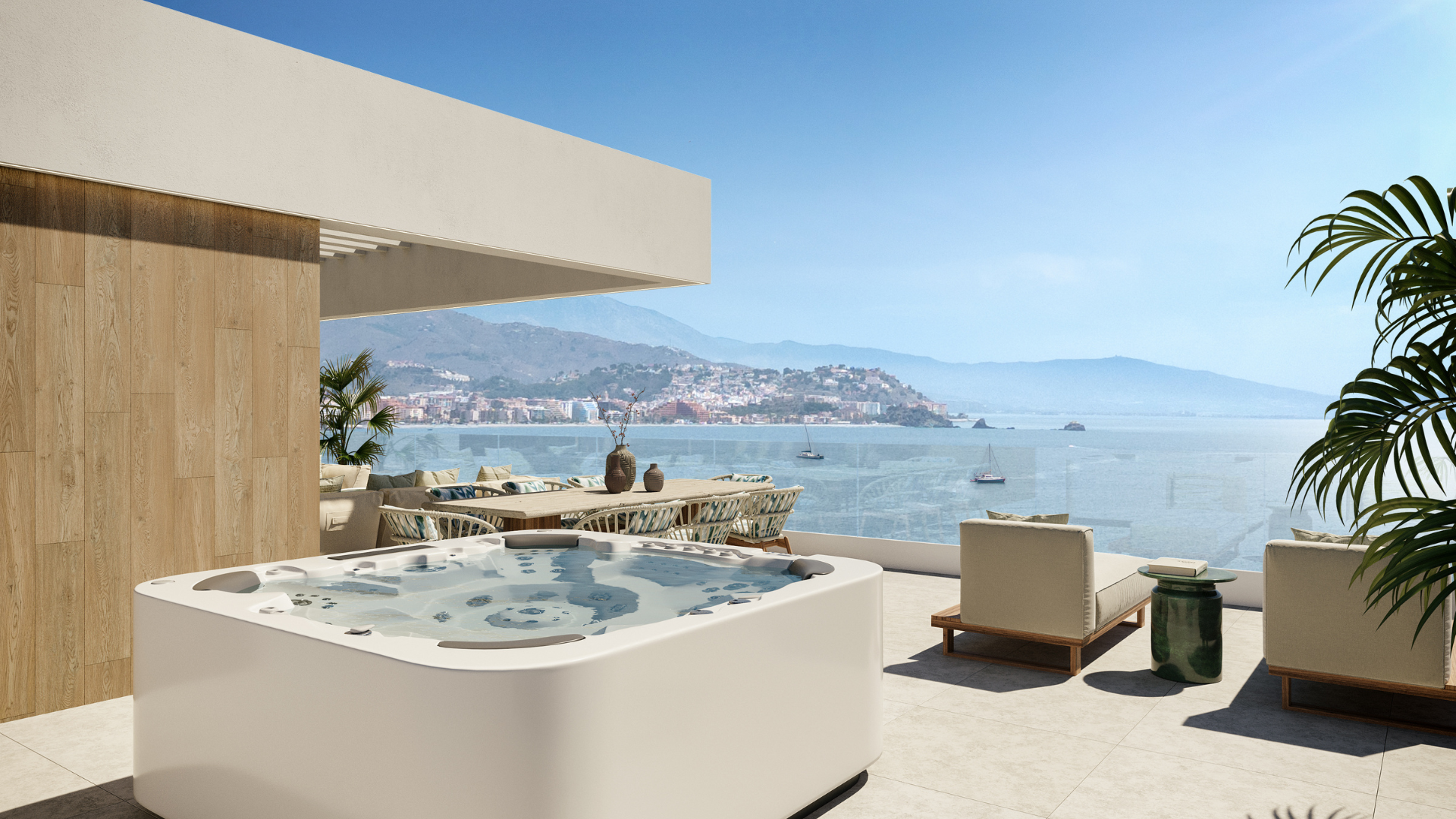 Luxe villa tegenover de charmante jachthaven van Marina del Este