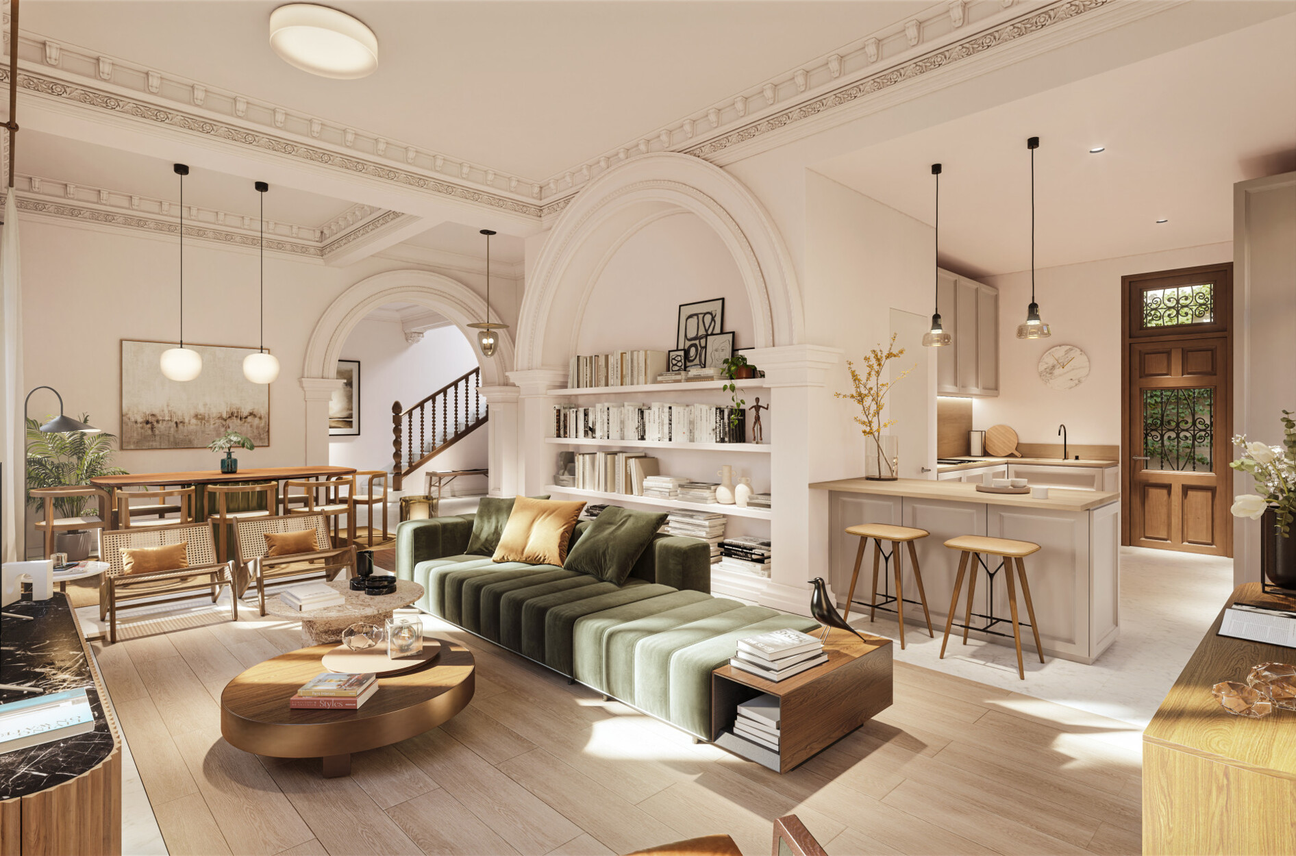 Prachtige gerenoveerde woning in karakteristiek historisch gebouw, in Monte Sancha