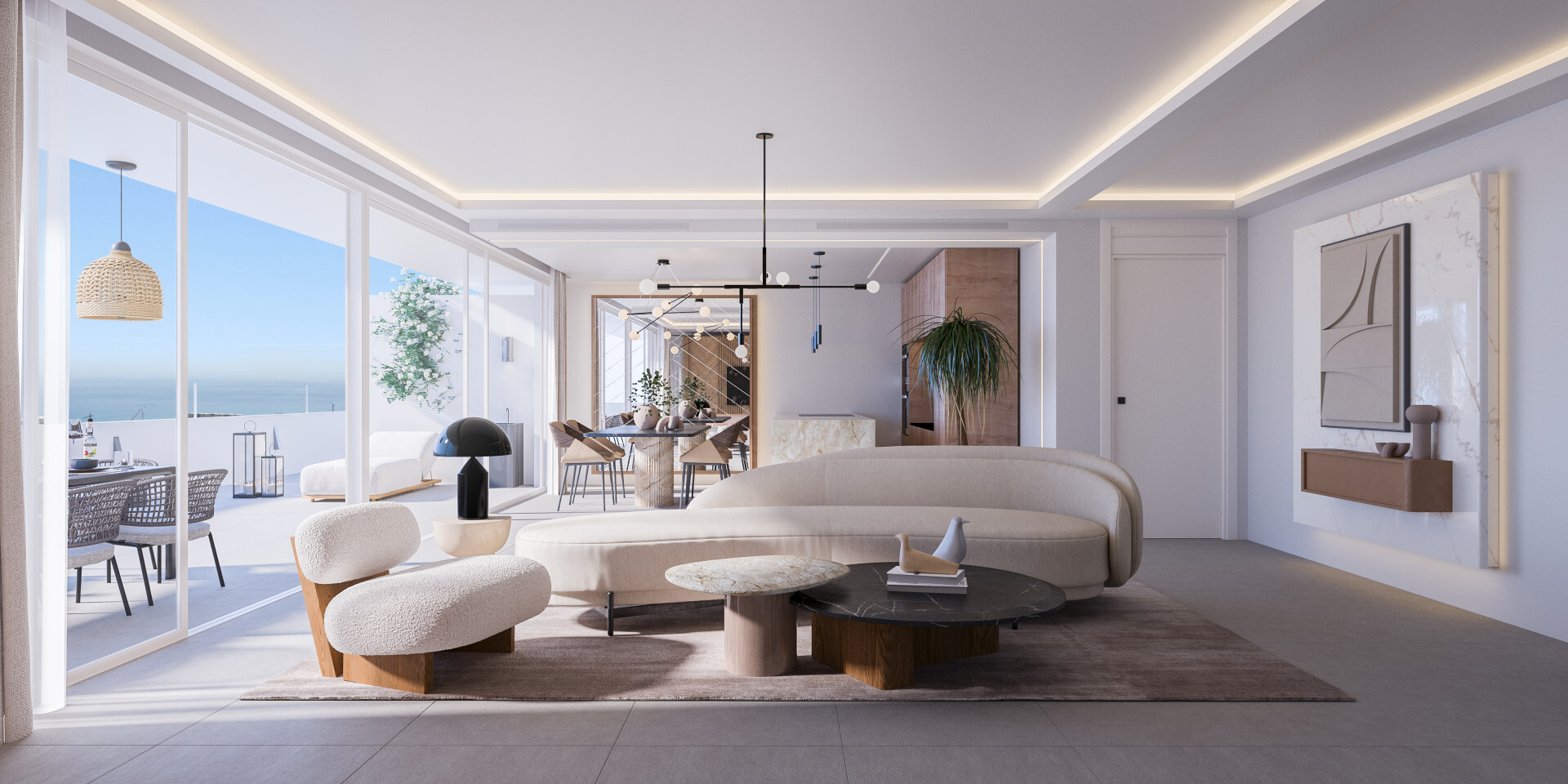 Moderne begane grond woning met privézwembad