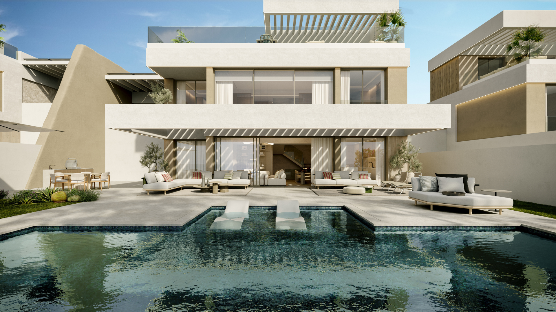 Luxe villa aan zee: de essentie van de mediterrane levensstijl in Marina del Este