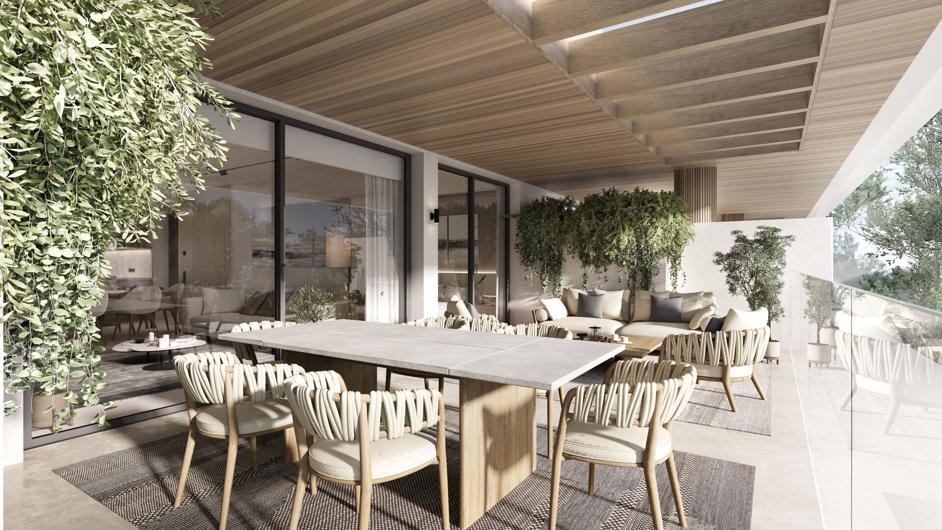 Nieuw luxe begane grond appartement met tuin in aanbouw aan de nieuwe Golden Mile
