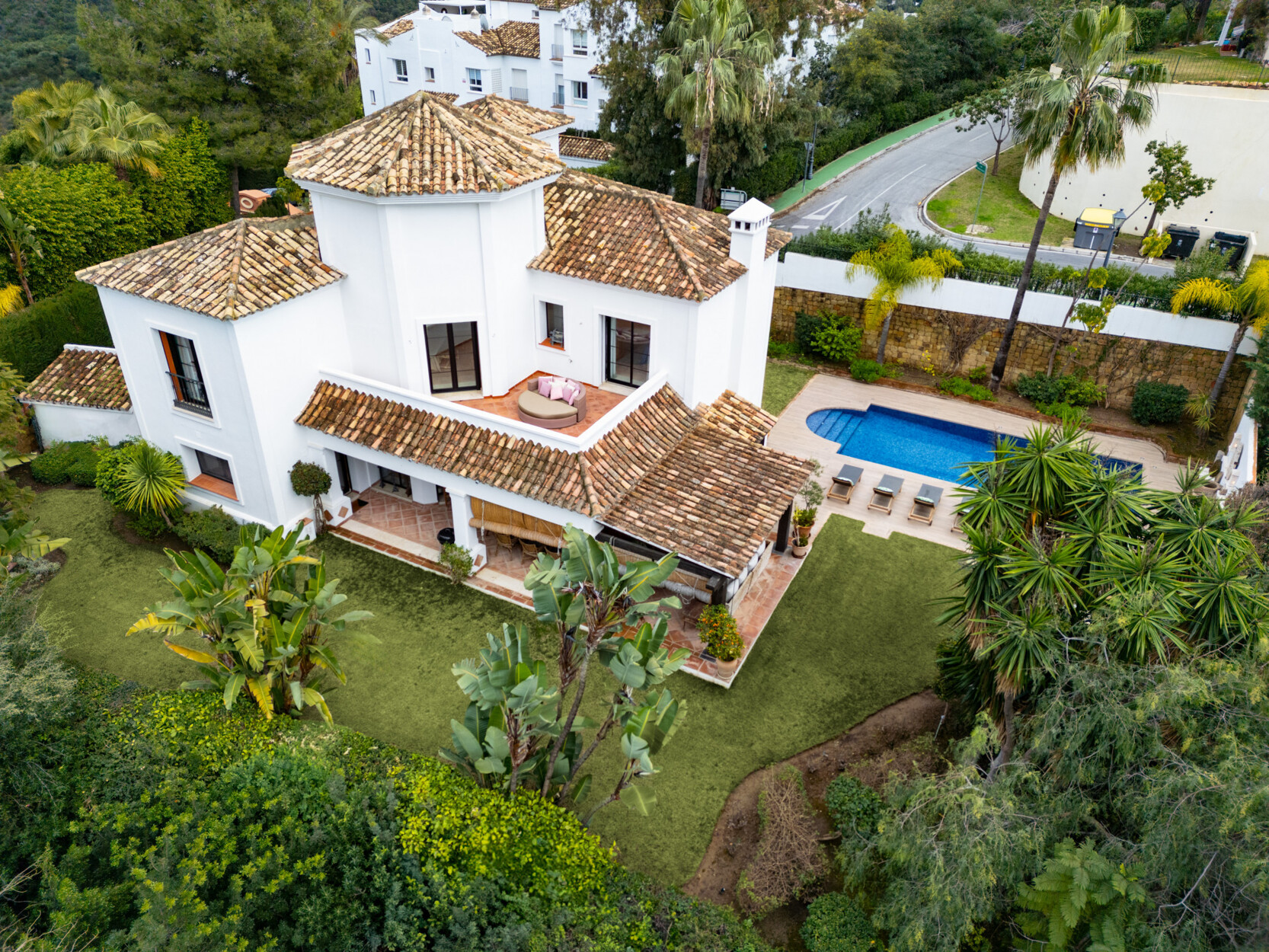 Charmante villa in mediterrane Andalusische stijl op de golfbaan in La Quinta