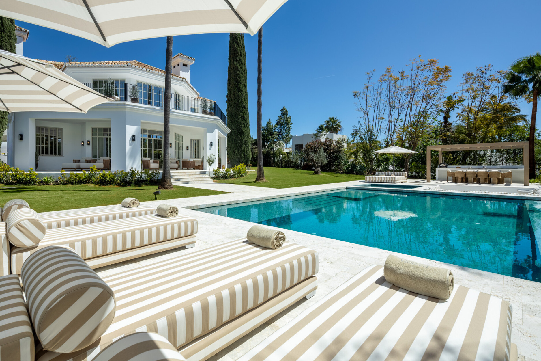Zeer verfijnde en luxueuze villa in de Golfvallei van Marbella
