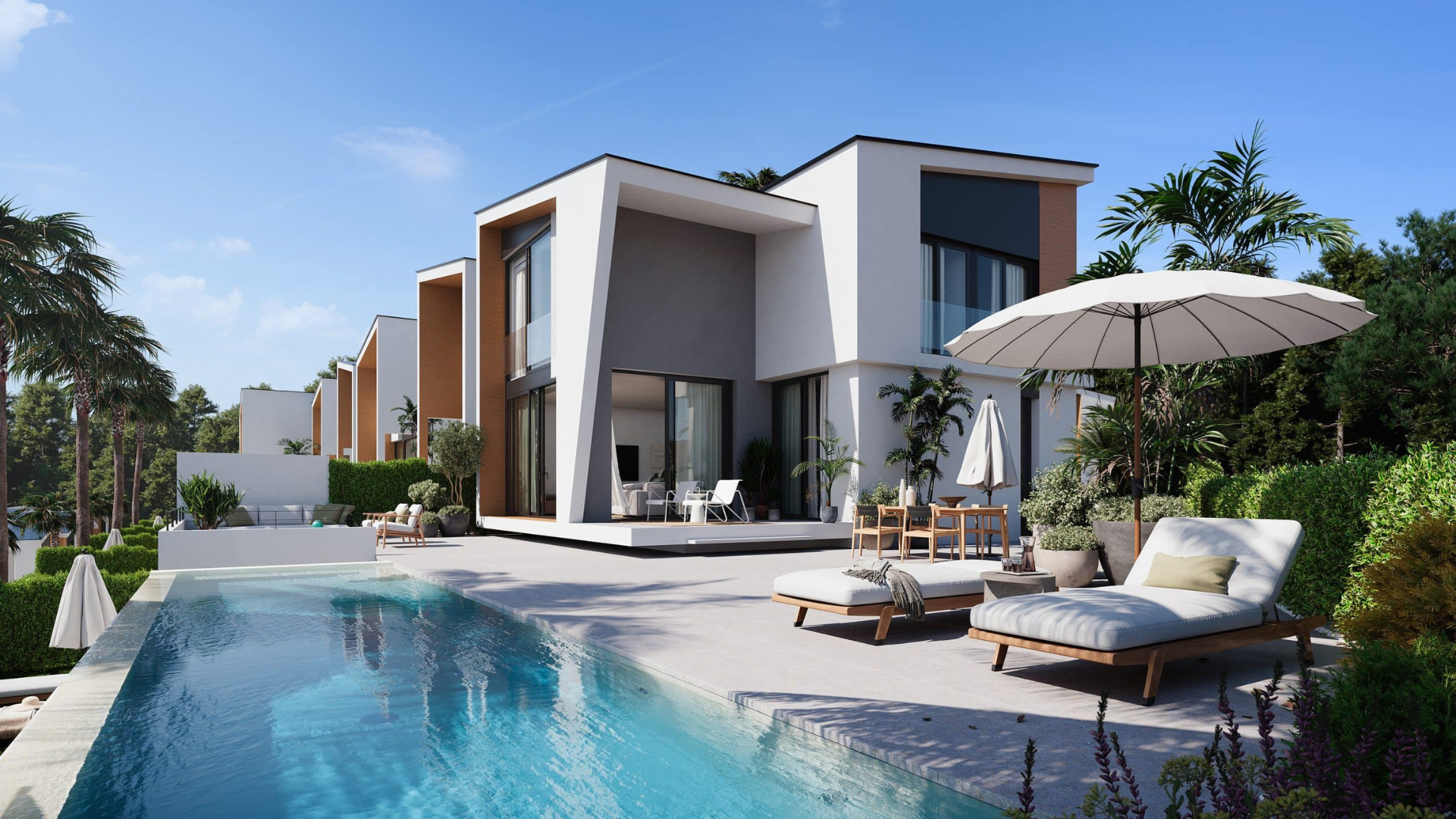 Hedendaagse villa vlak bij het strand met adembenemend zeezicht, Reserva del Chaparral