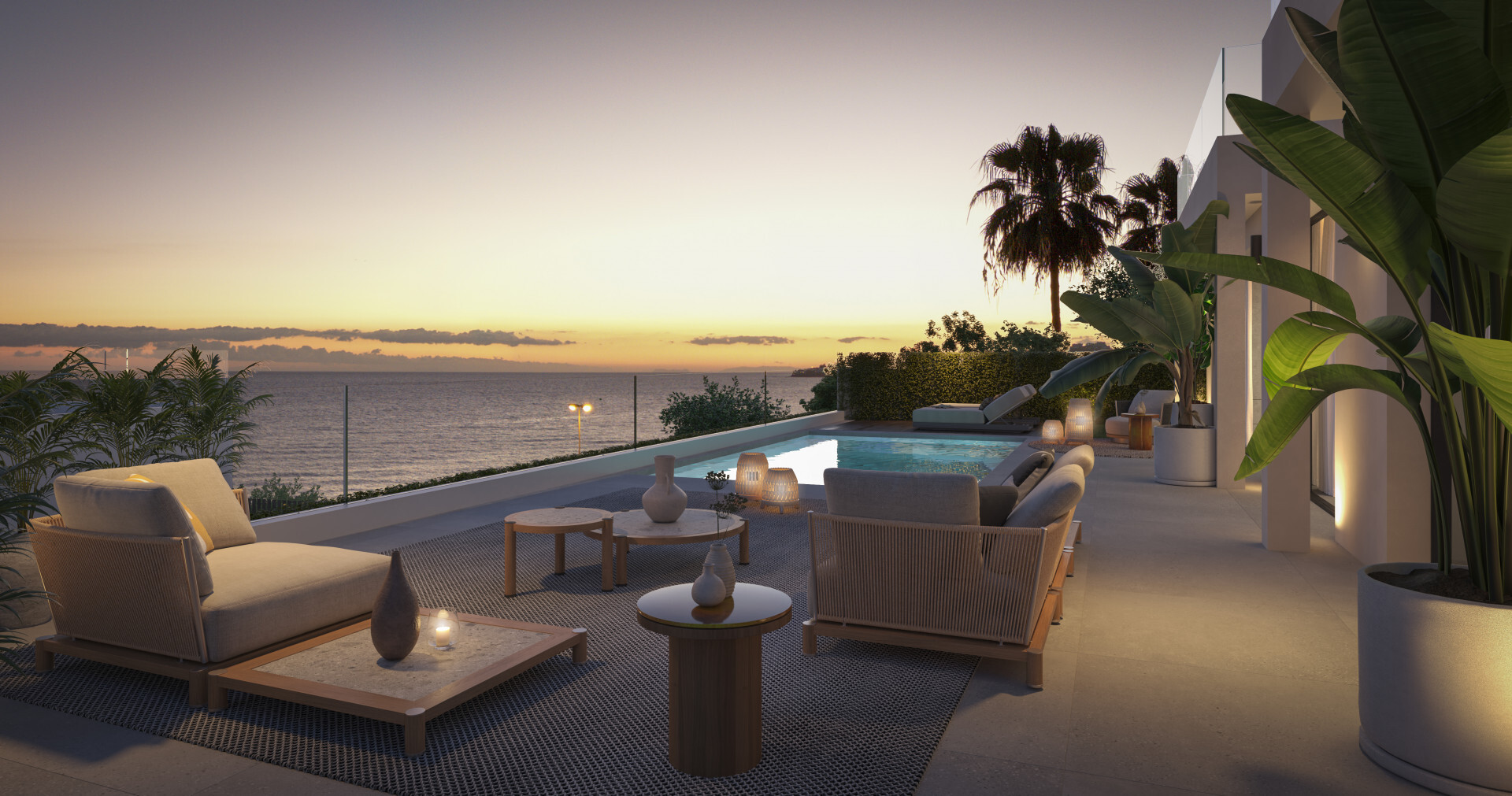 Wonen tussen zee en golf: villa naast El Chaparral