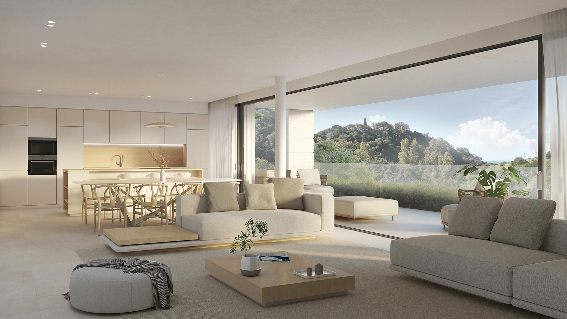 Exclusief penthouse gelegen in een beschermd natuurgebied, met een privézwembad in Elviria