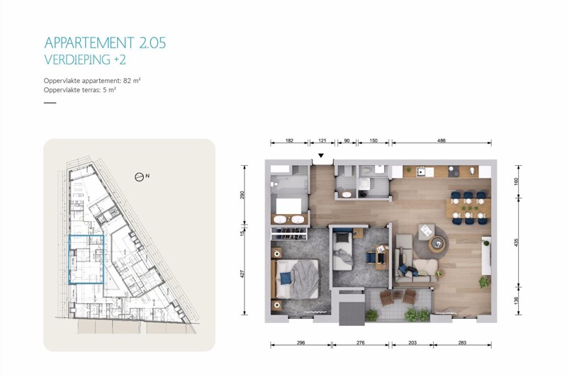 Appartement te Oud-Turnhout