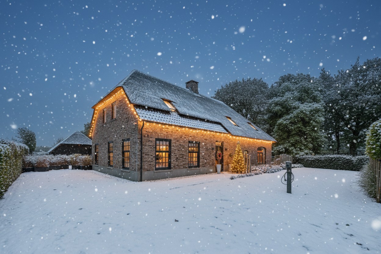 Schitterende villa met rieten dak op ca. 1.500m² te Arendonk 