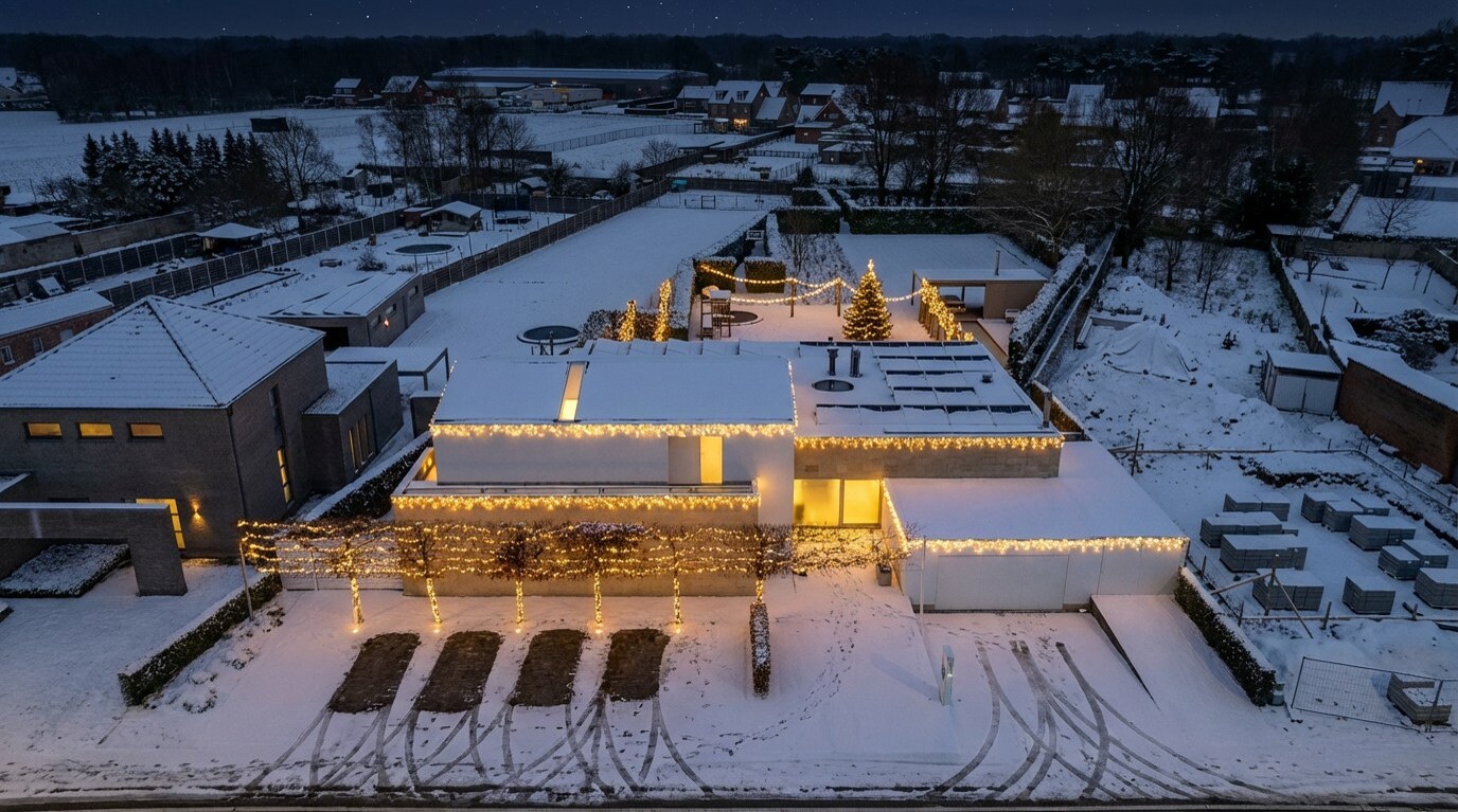 Moderne villa met buitenzwembad, wellness en kantoor/praktijk op 3.140 m² te Dessel