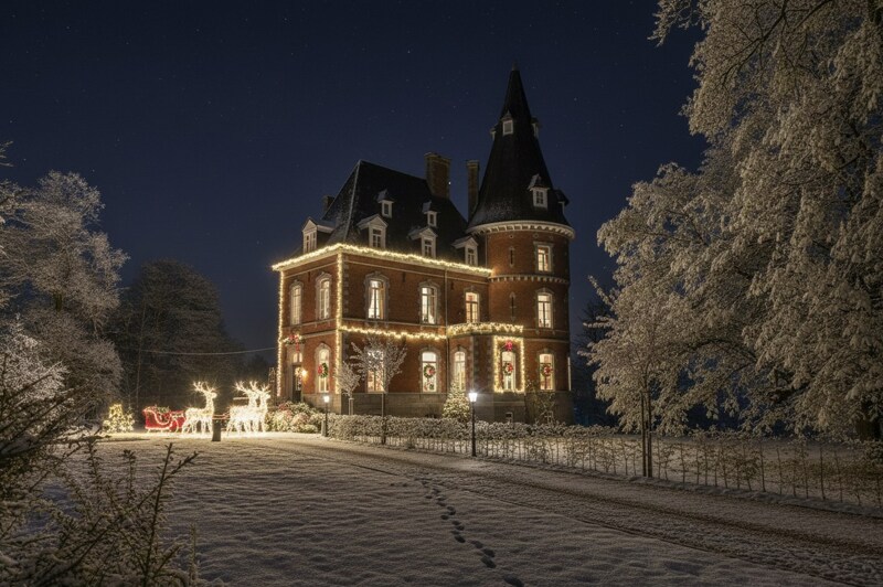 Kasteel te Marchin (Liège)