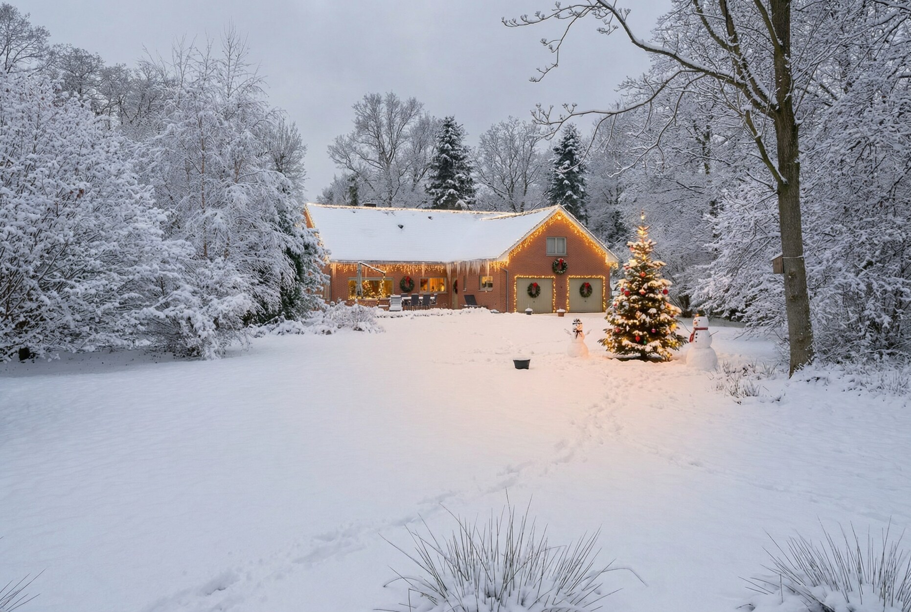 Groen gelegen woning in Merksplas op een perceel van ± 2.882 m²