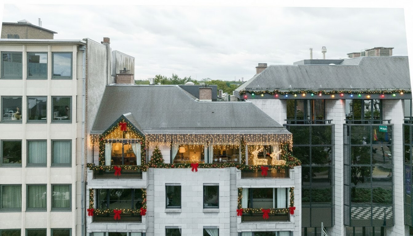 Ideaal gelegen luxe penthouse van 253m2 met ruim terras te Hasselt centrum.