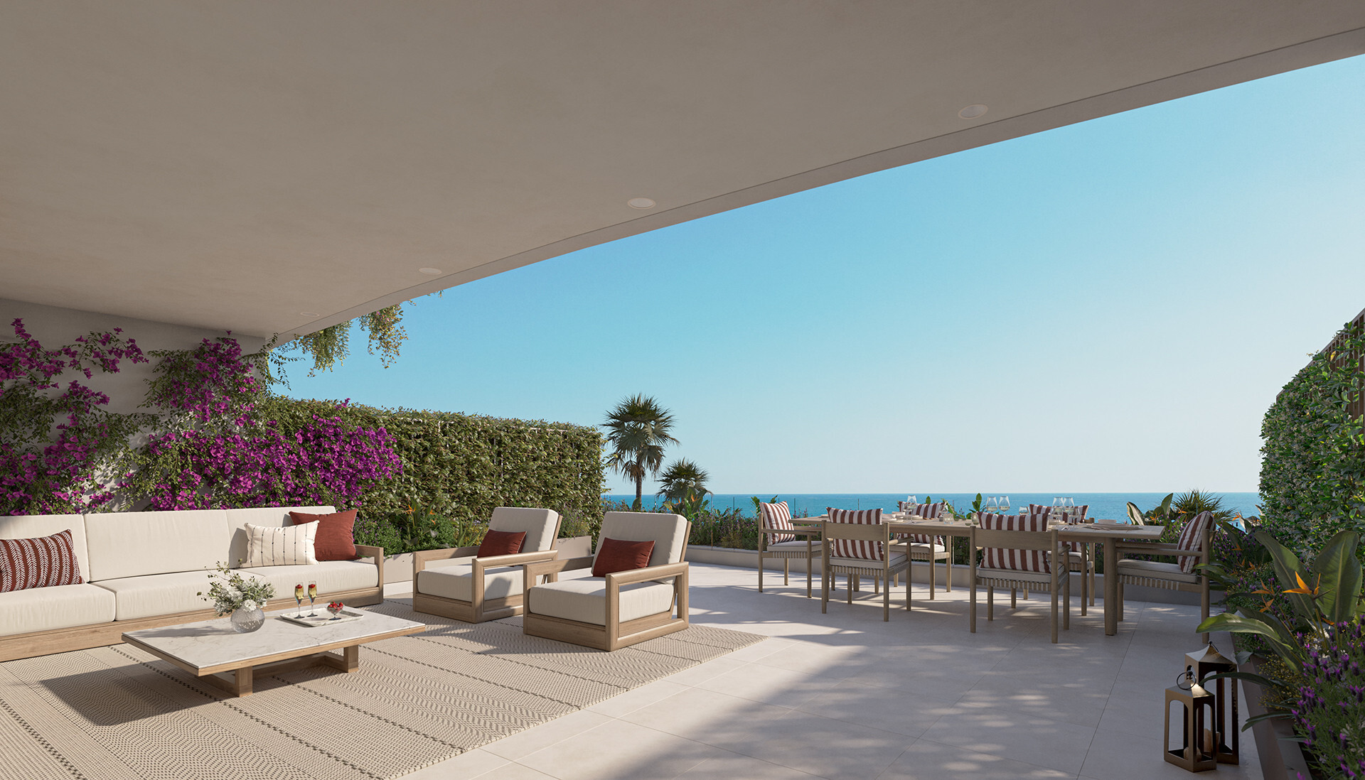 Luxe residenties op loopafstand van het strand in Benalmádena Costa