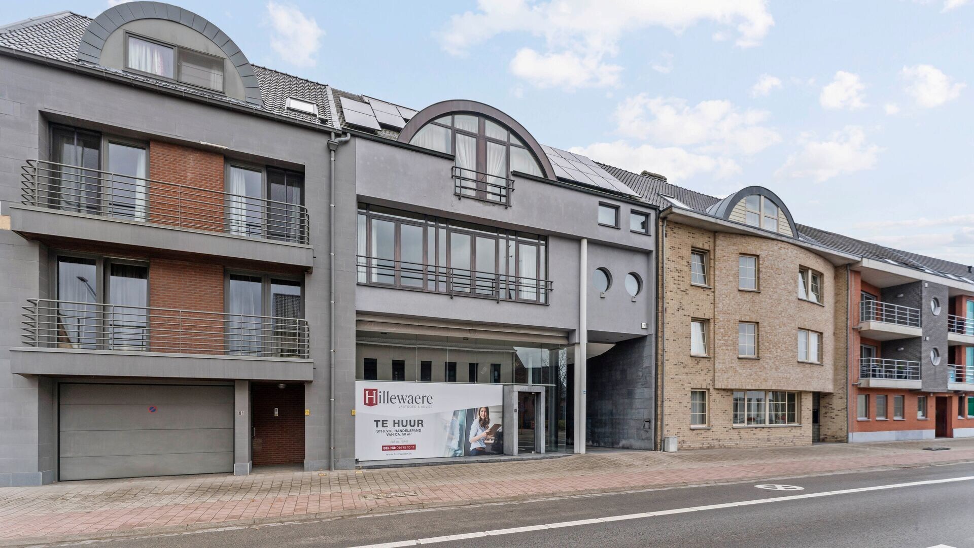 Veelzijdig gebouw met kwalitatief afgewerkt duplex appartement en handelsruimte