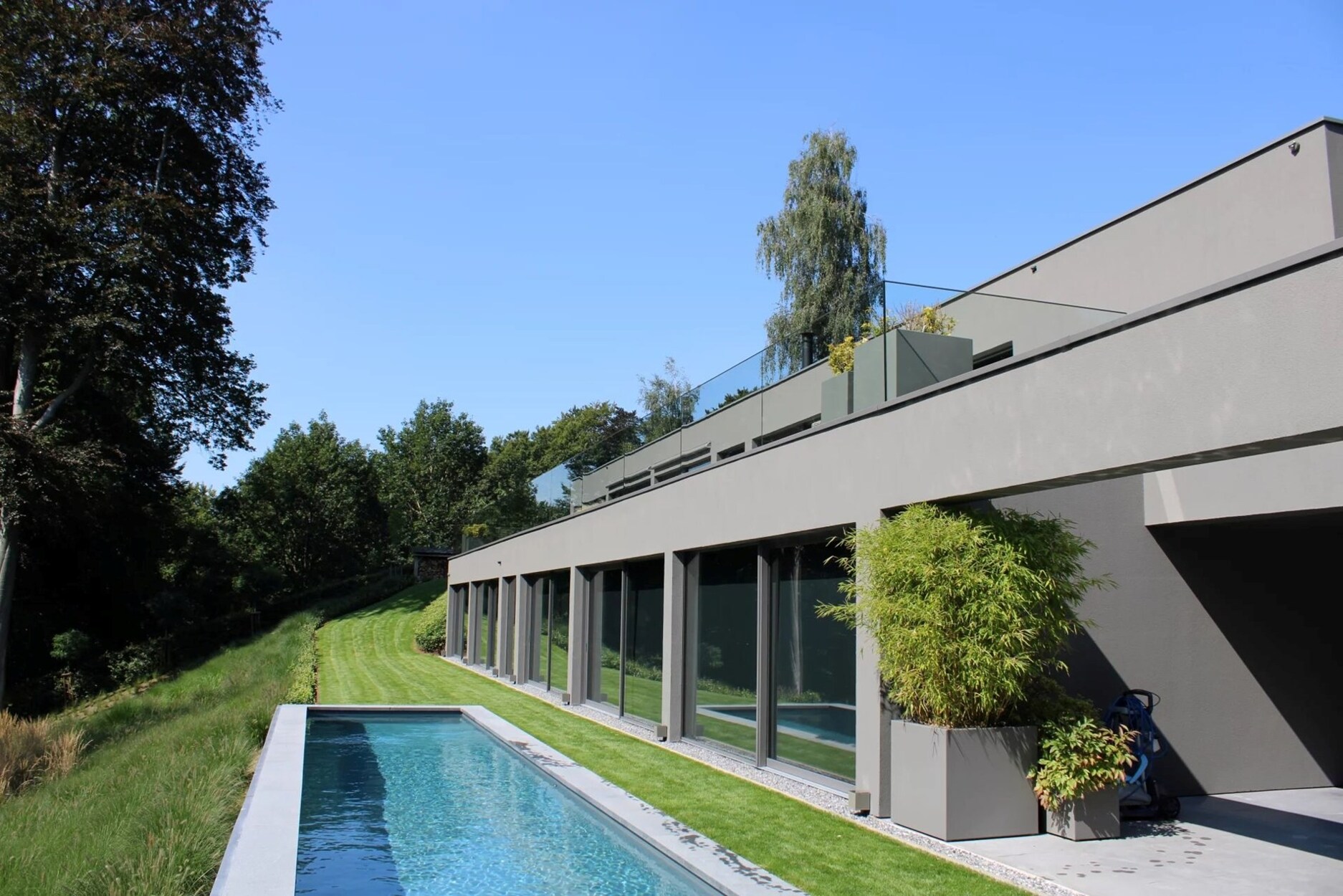 Grez-Doiceau - Architectenvilla met uniek uitzicht