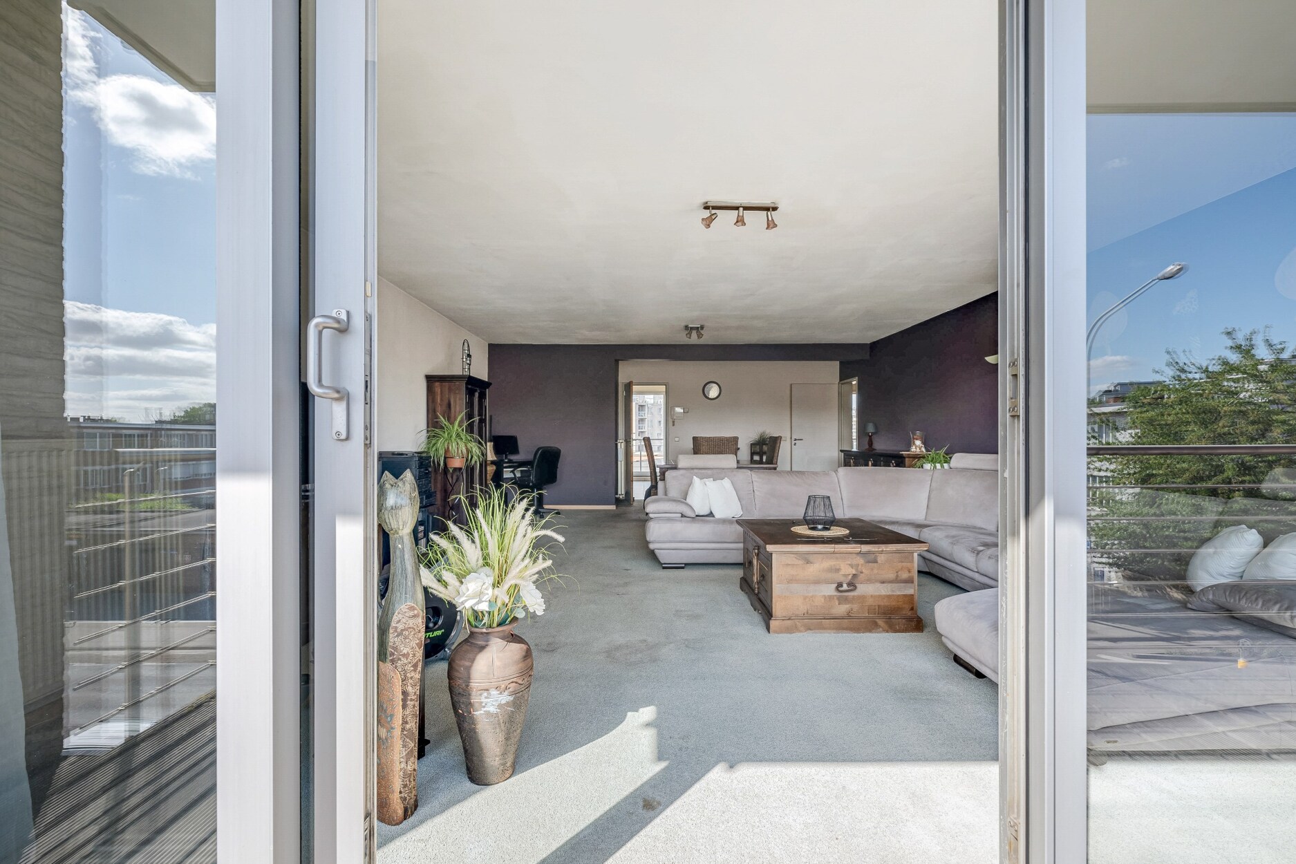 Riant appartement (119m²) met 2 slaapkamers te Deurne