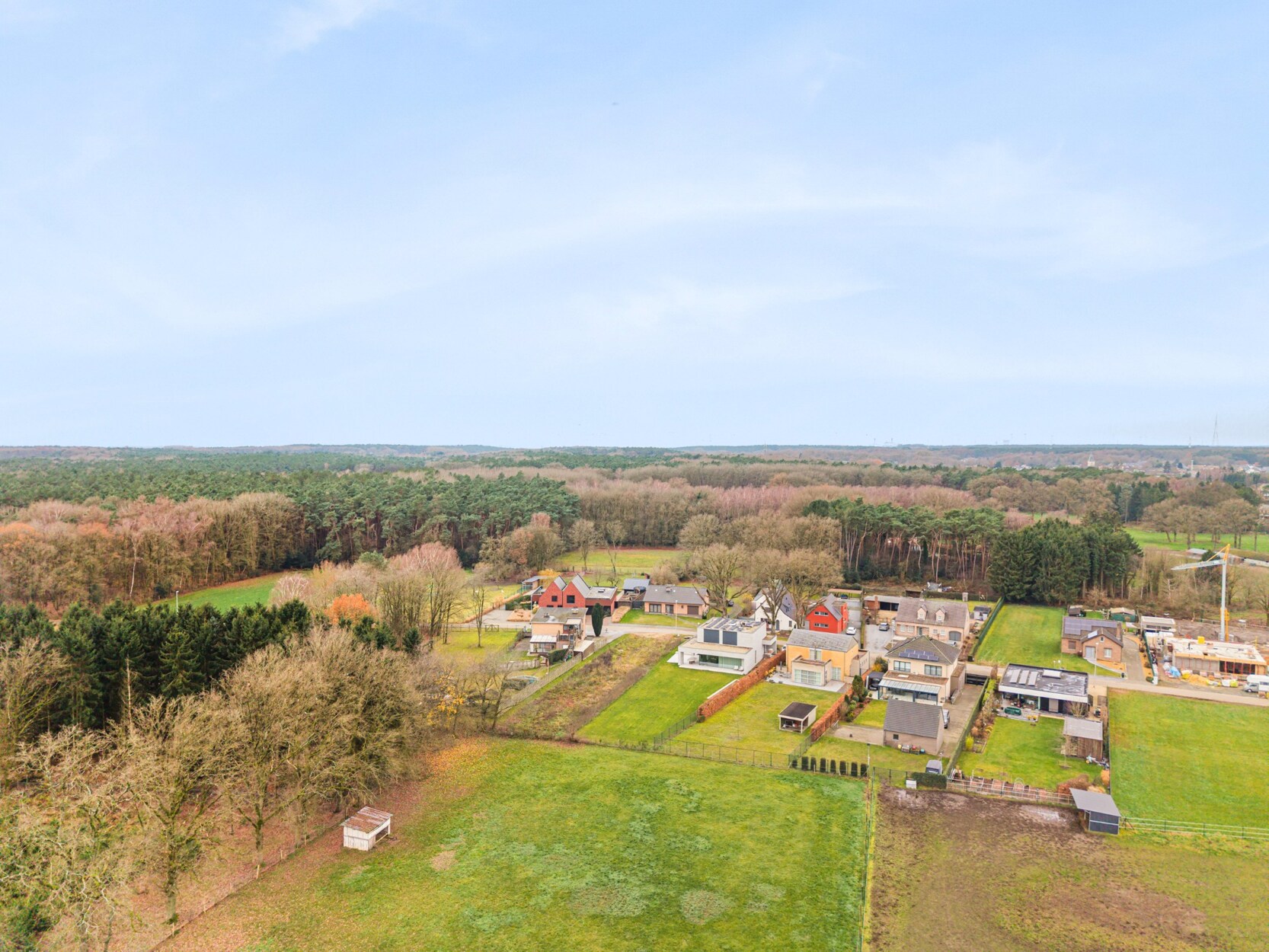 Bouwgrond van 11a80 met vrij zicht