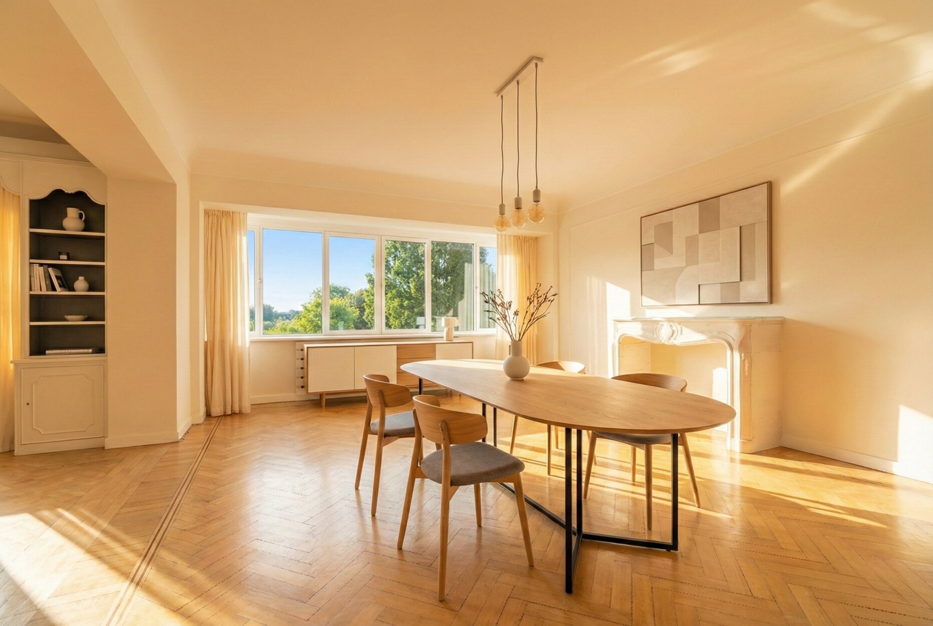 Jubelpark – Hoekappartement met uitzicht op het park