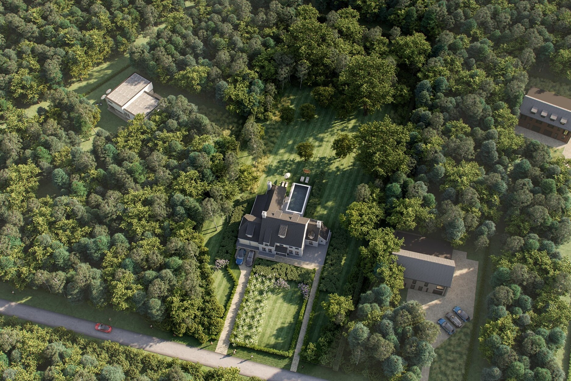 Uniek bouwperceel van ca. 6.035m² met ideale zuidwest oriëntatie te Oud-Turnhout