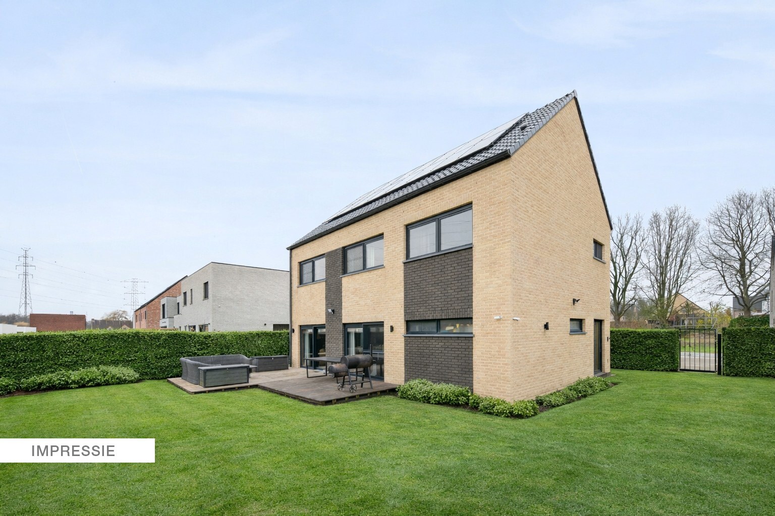 Moderne gezinswoning in een doodlopende straat te Geel 