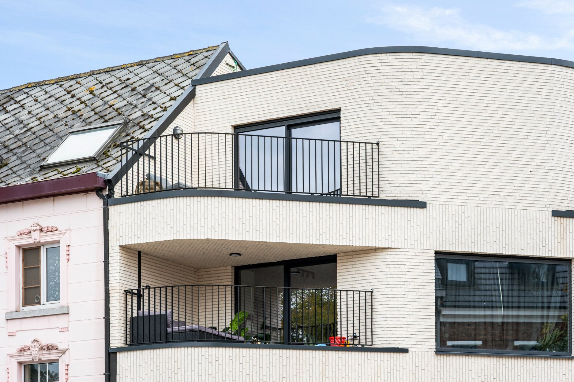Energiezuinig appartement met terras met zicht op stadspark in Sint-Truiden.
