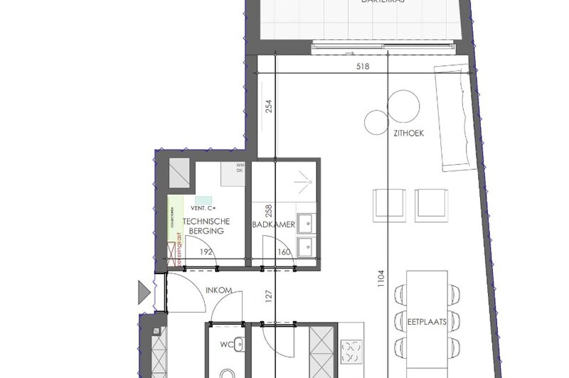 Appartement te Keerbergen