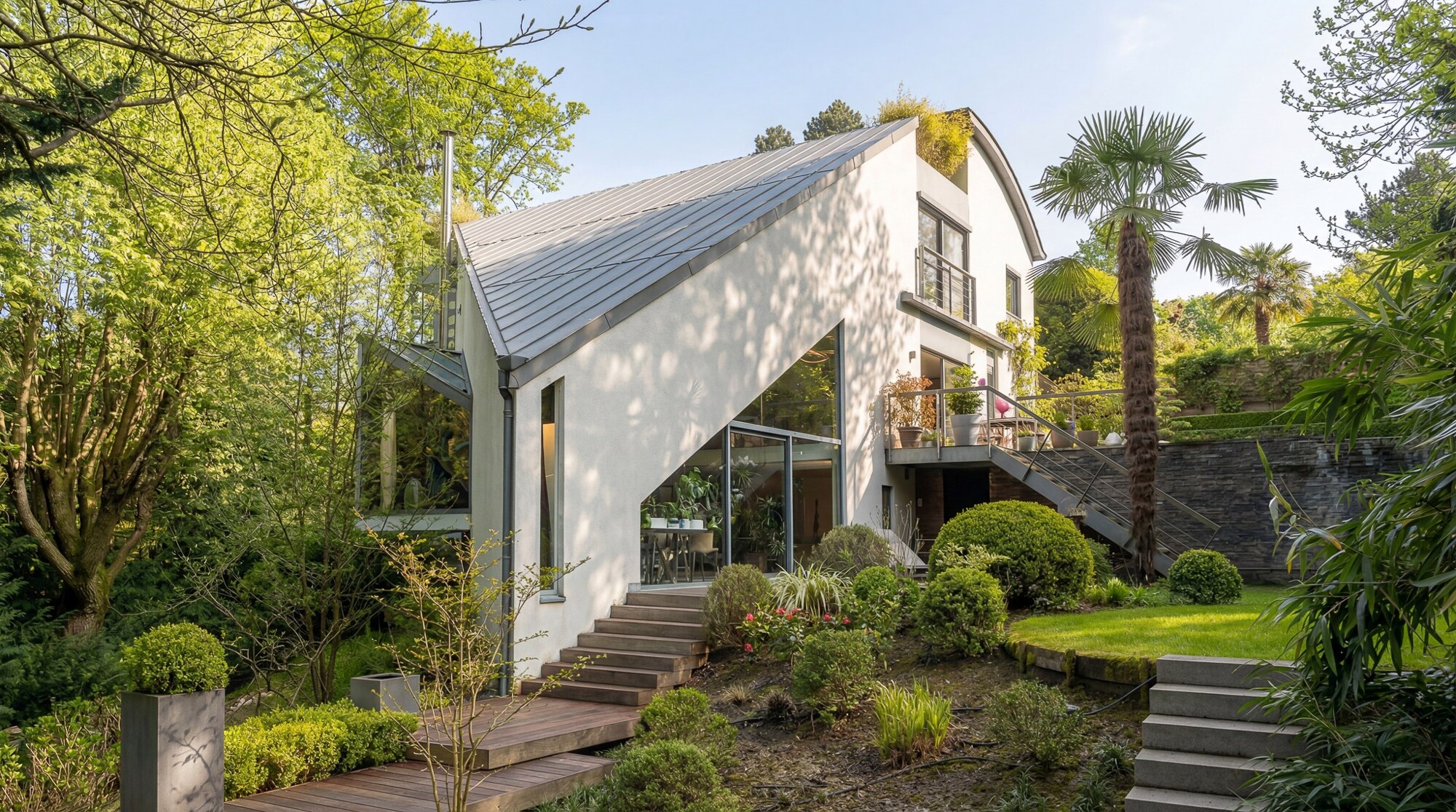 Fort-Jaco – Hedendaagse architectenwoning achteraan