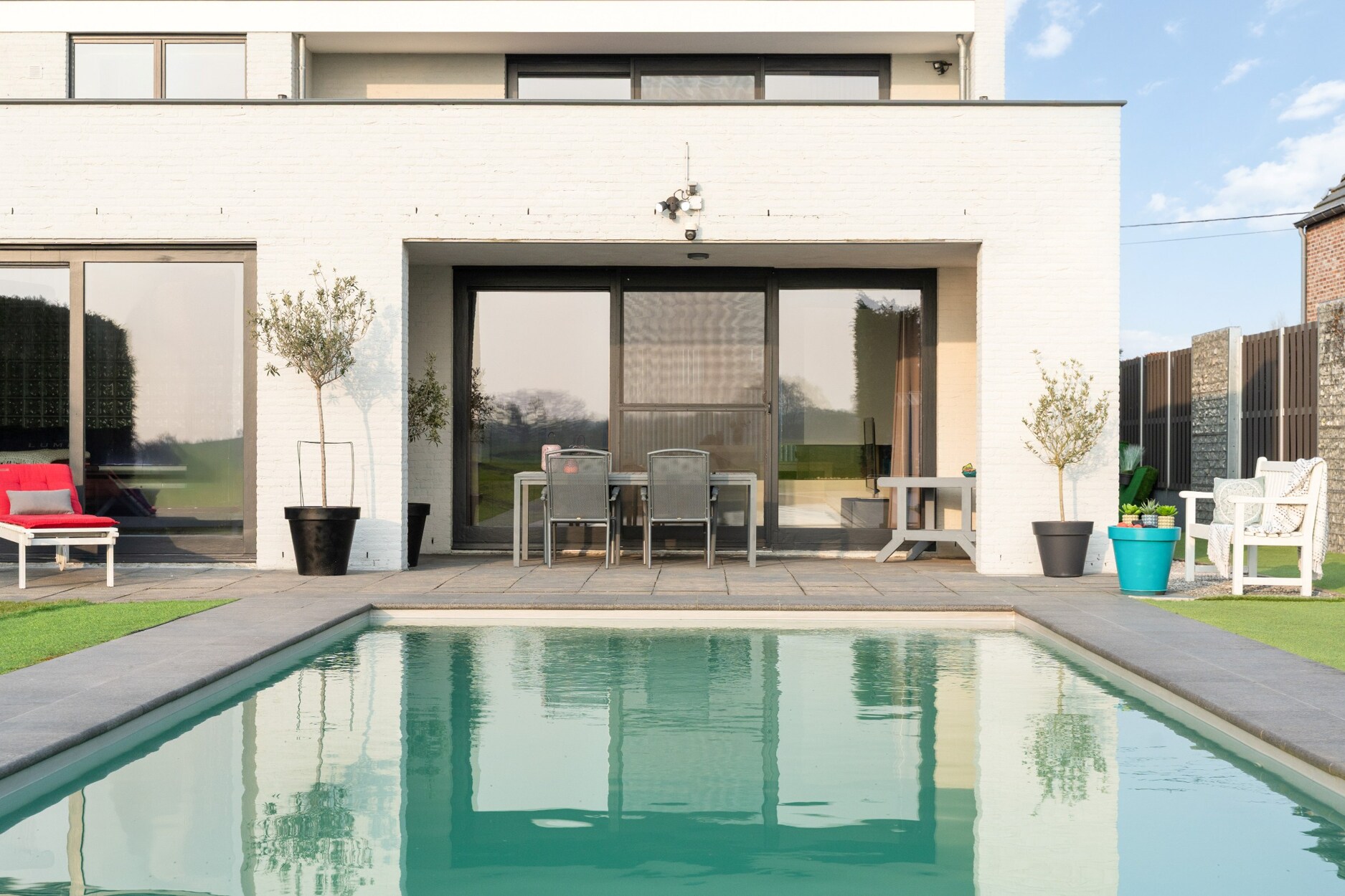 Riante instapklare villa op 810 m² met verwarmd zwembad en spectaculair uitzicht in Weelde