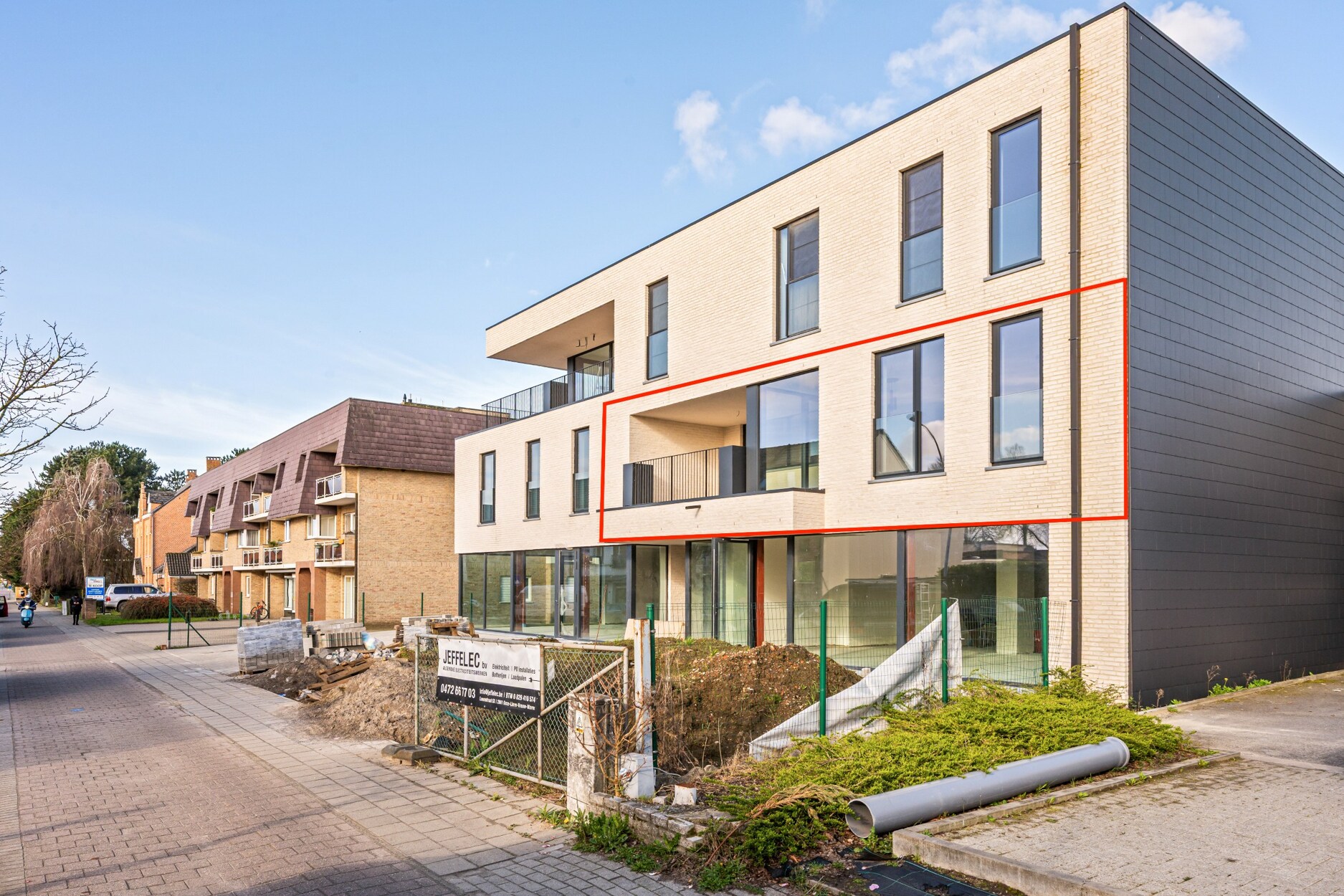 Nieuwbouwappartement vlakbij het centrum