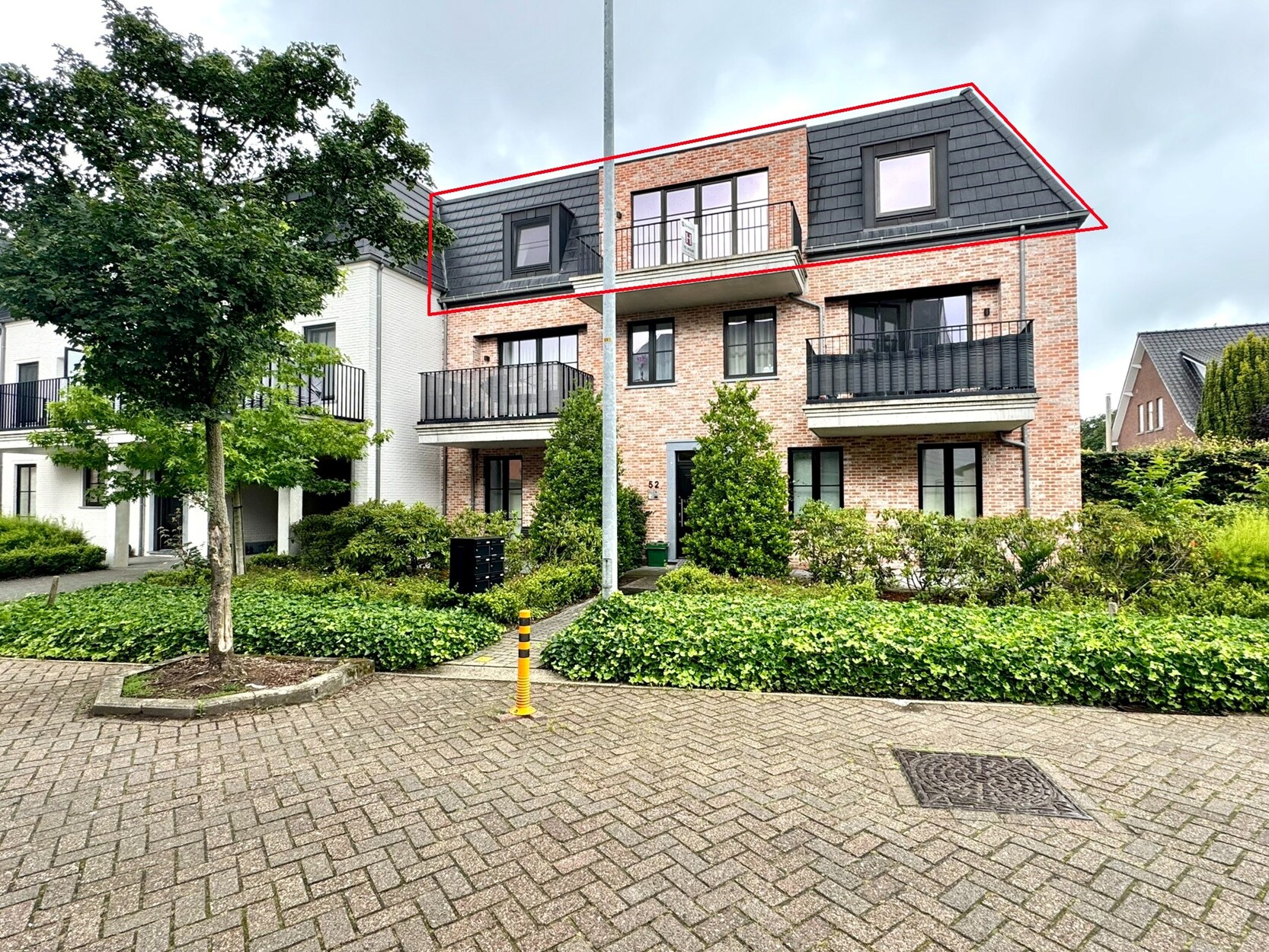 Instapklaar appartement met 1 slaapkamer en zuid terras