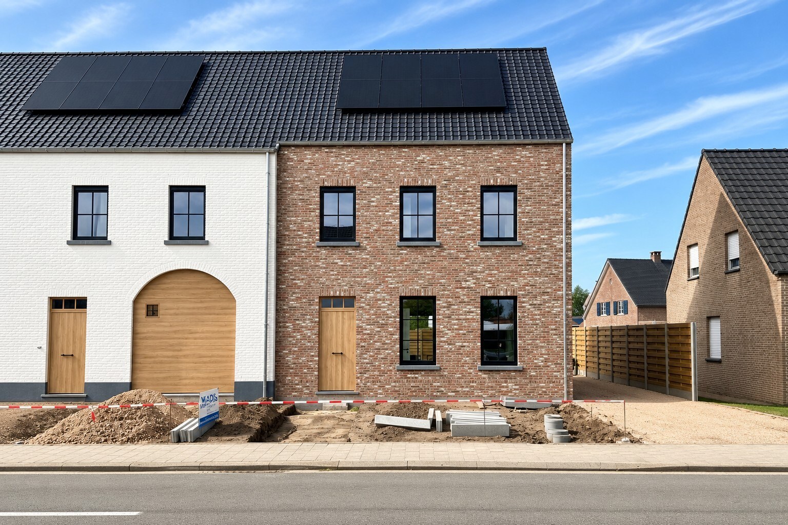 Nieuwbouwwoning met 3 slaapkamers in centrum Weelde