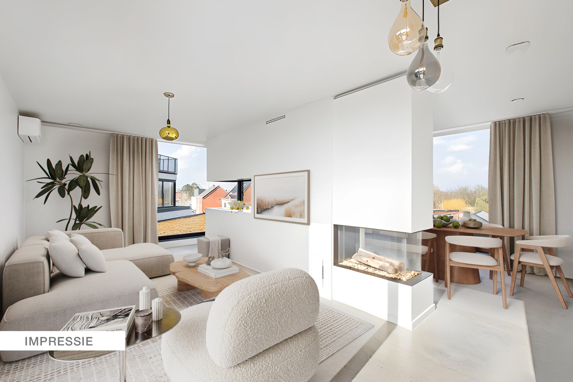 Mooi penthouse met groot terras
