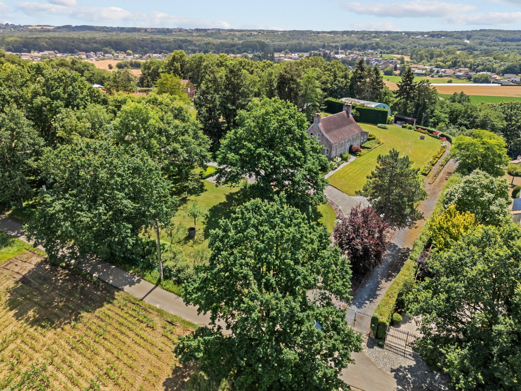 Exclusief landelijk wonen op toplocatie in Tielt-Winge.