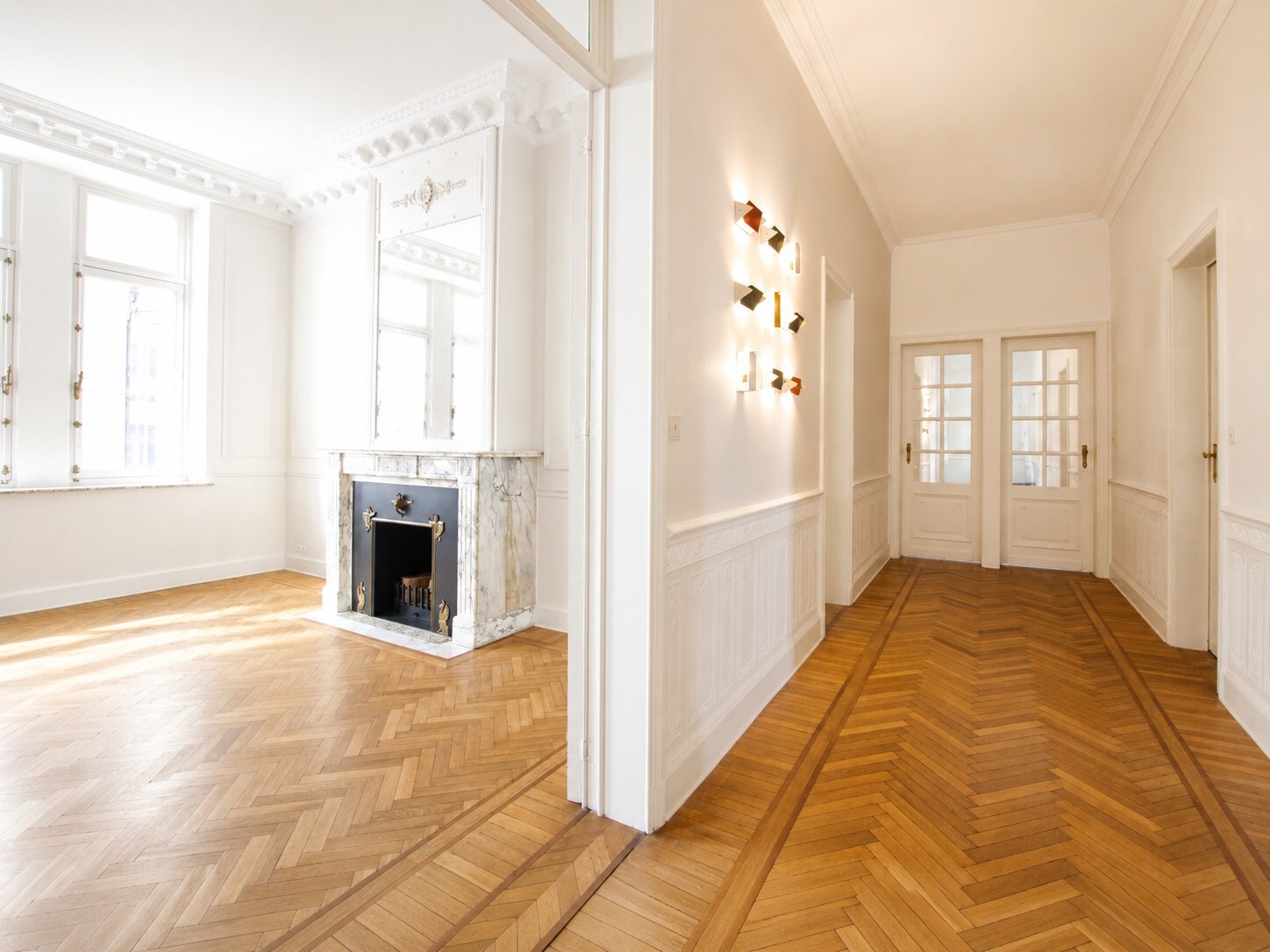 Lepoutrelaan - Elegant appartement in Haussmannstijl