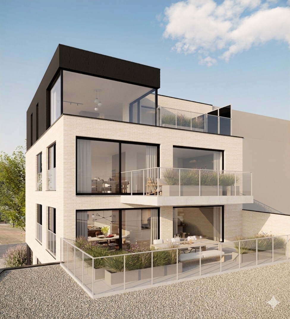 Appartement (2de v) met 2 slaapkamers en zuidterras